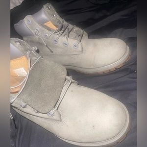 Timberlands Boots , Size 7 , Grey/Brown